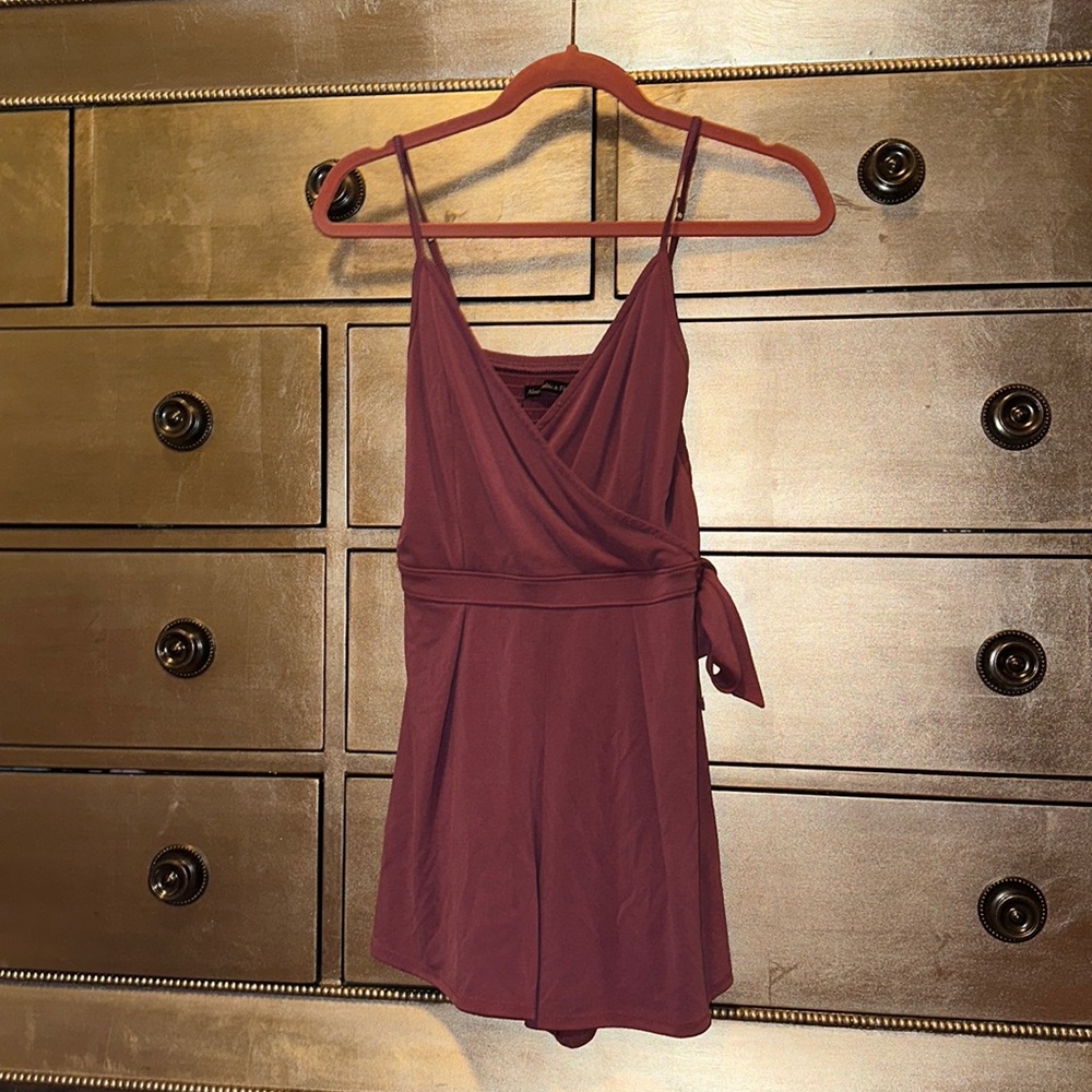 Abercrombie and Fitch Purple Romper